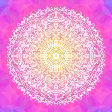 Güzel Mandala öğesi.