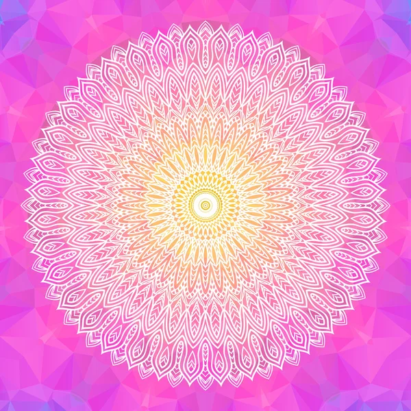 Prachtige Mandala element. — Stockvector