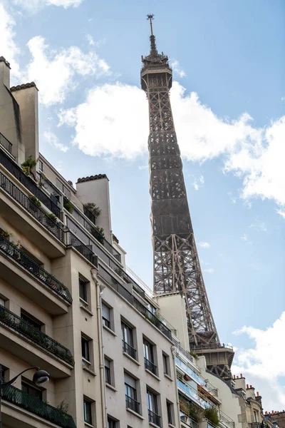 Parijs Frankrijk Oktober 2020 Zicht Eiffeltoren Parijs Frankrijk — Stockfoto