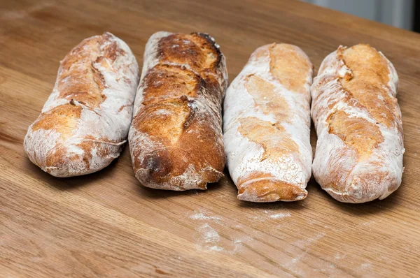 Chléb francouzské bagety — Stock fotografie