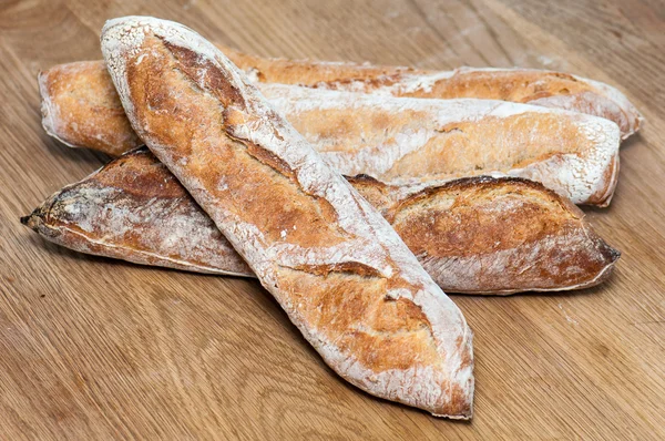 Pão-francês baguetes — Fotografia de Stock