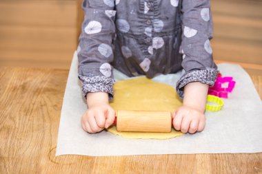 Noel kurabiye pişirme