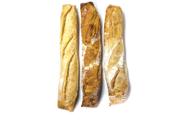Pão francês isolado — Fotografia de Stock