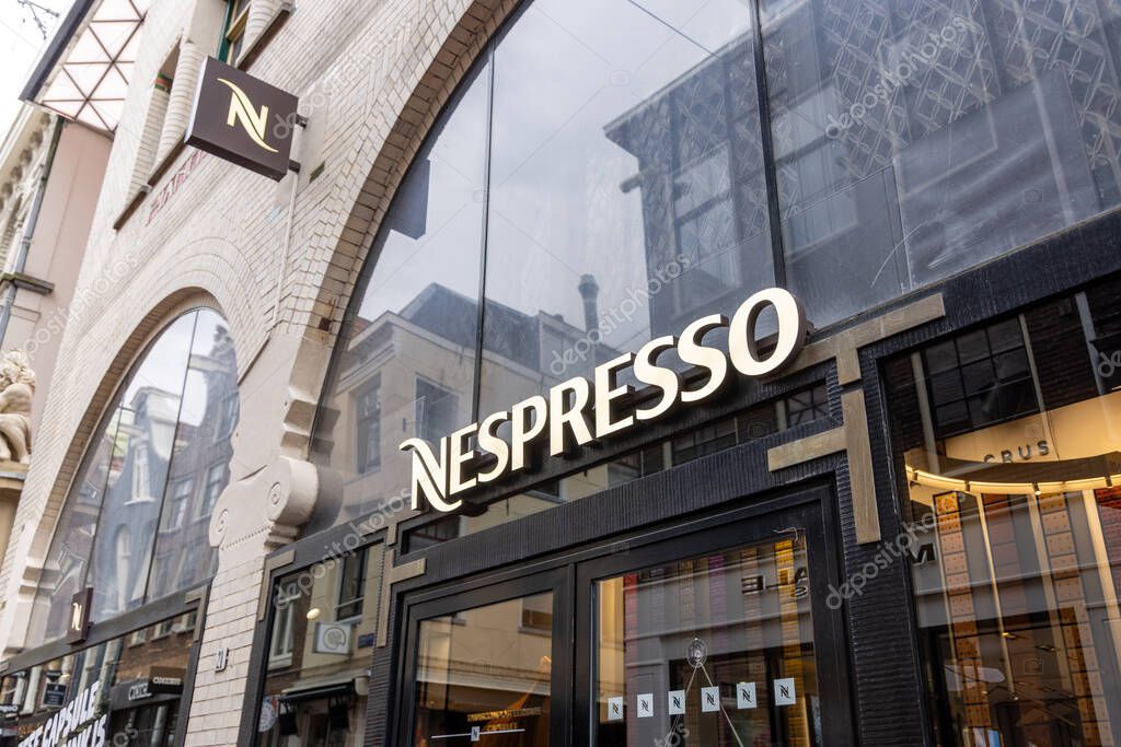 Amsterdam, Netherlands  April 16, 2025: Cannabis Bakehouse store in the city center, highlighting Amsterdams well-known cannabis-related tourism.