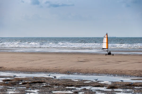 Sand yacht — Stock Photo, Image