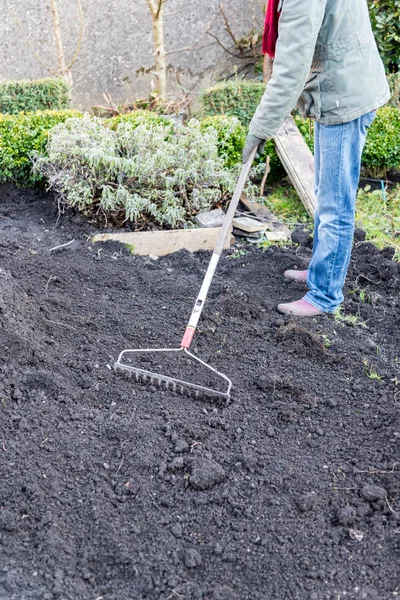 Work in the garden Royalty Free Stock Images