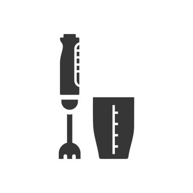 El blendırı kabartması tek izole vektör simgesi