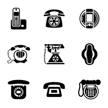 Vektör telefon Icon set