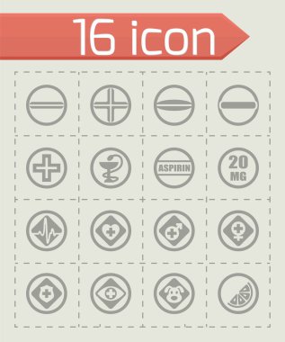 Vektör Tablet Icon set