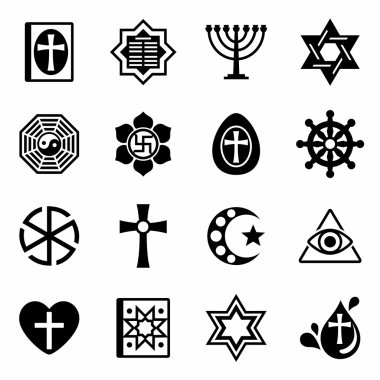 Vektör din Icon set
