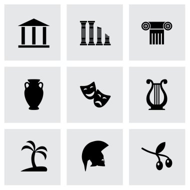 Vektör Yunanistan Icon set