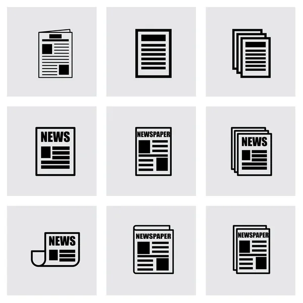 Vektör gazete Icon set