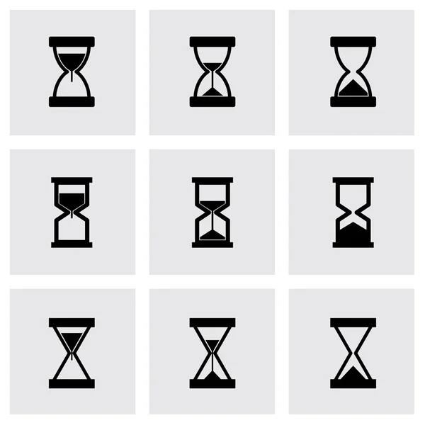 Набор иконок для векторных часов — стоковый вектор
