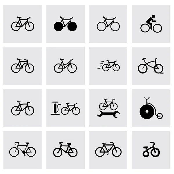 Ensemble d'icônes vectorielles bicyle — Image vectorielle