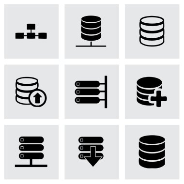 Vektör veritabanı Icon set