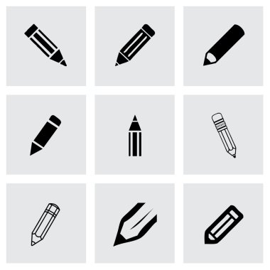 Vektör kalem Icon set