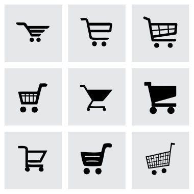 vector Icon set alışveriş