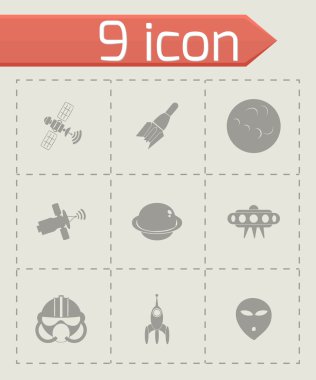 Vektör uzayı Icon set