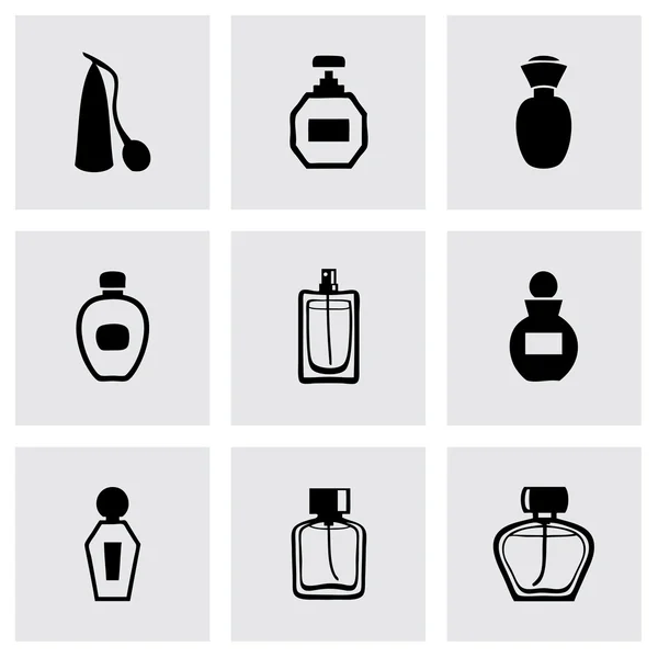 Conjunto de iconos de perfume vector — Vector de stock