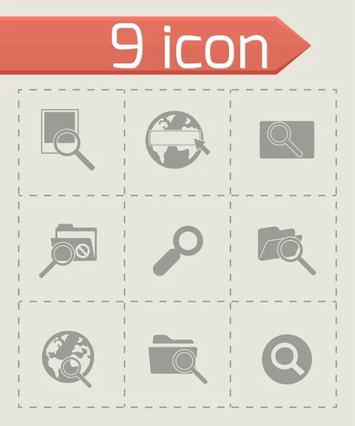 Conjunto de iconos Vector SEO — Vector de stock