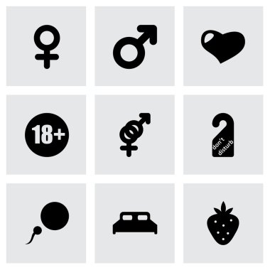 Vektör seks Icon set