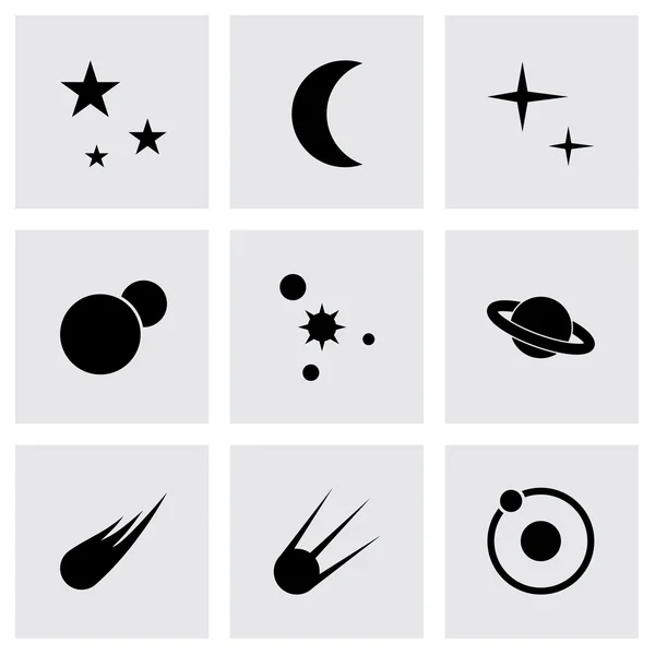 Conjunto de icono de espacio vectorial — Archivo Imágenes Vectoriales