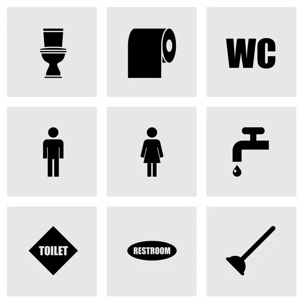 Vektör tuvalet Icon set