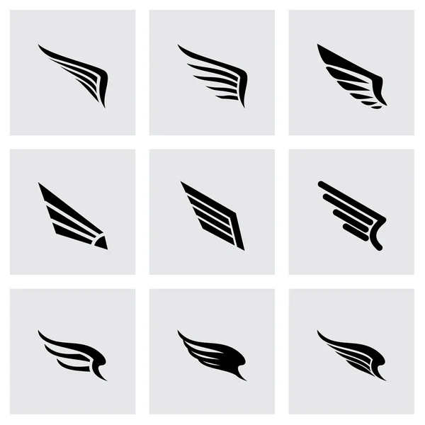 Vektör kanat Icon set