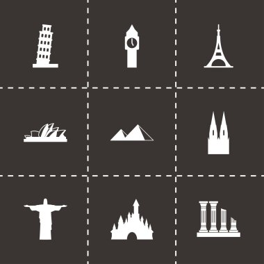 Vektör simge simge seti