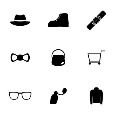 vector Icon set alışveriş