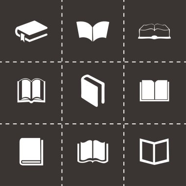 Vektör schoolbook Icons set