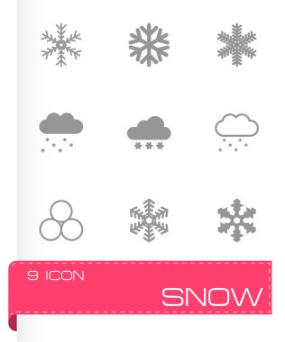 Vektör kar Icon set