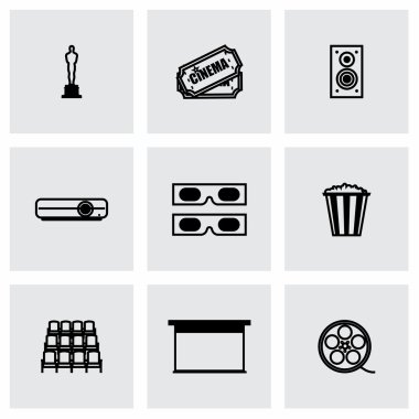 vektör sinema Icon set