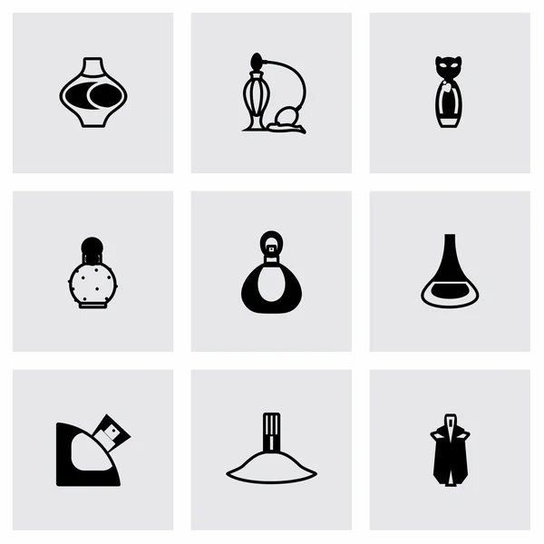 Ensemble d'icône de parfum vectoriel — Image vectorielle