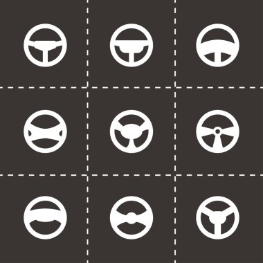 Vektör direksiyon Icon set