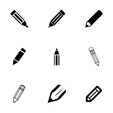 Vektör kalem Icon set