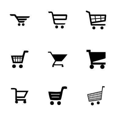 vector Icon set alışveriş