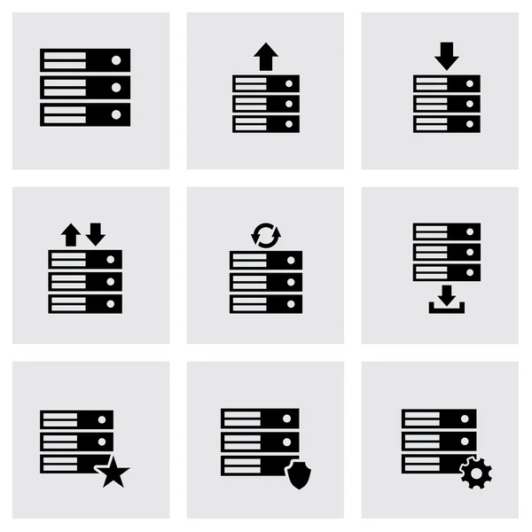 Vector database pictogram troep — Stockvector