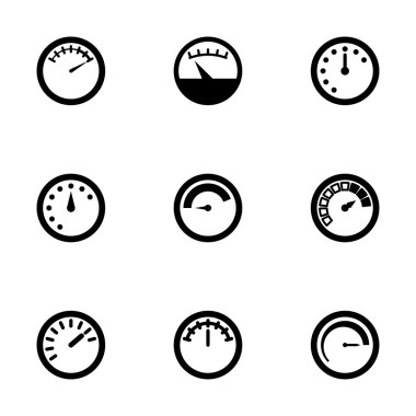 Vektör metre Icon set