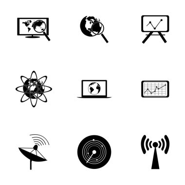 Vektör seo Icons set