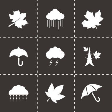 Vektör sonbahar Icon set