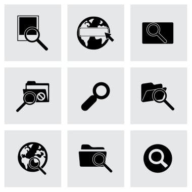 vektör seo Icon set