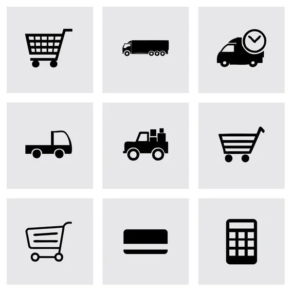 Conjunto de iconos de compra vector — Vector de stock