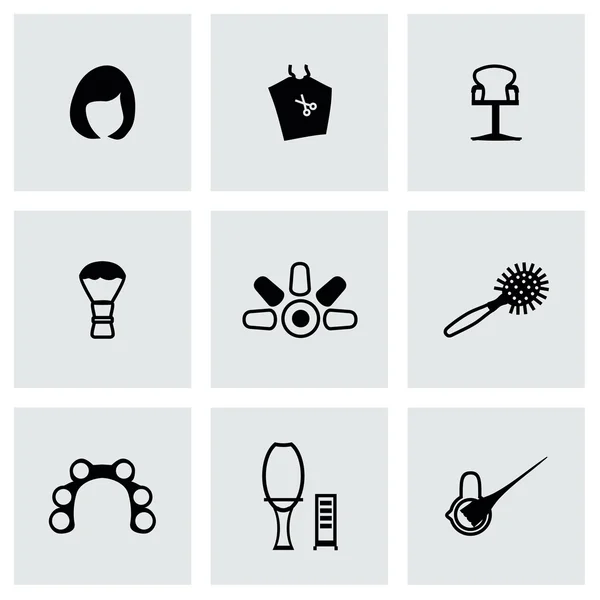 Conjunto de iconos de Vector Barber — Vector de stock