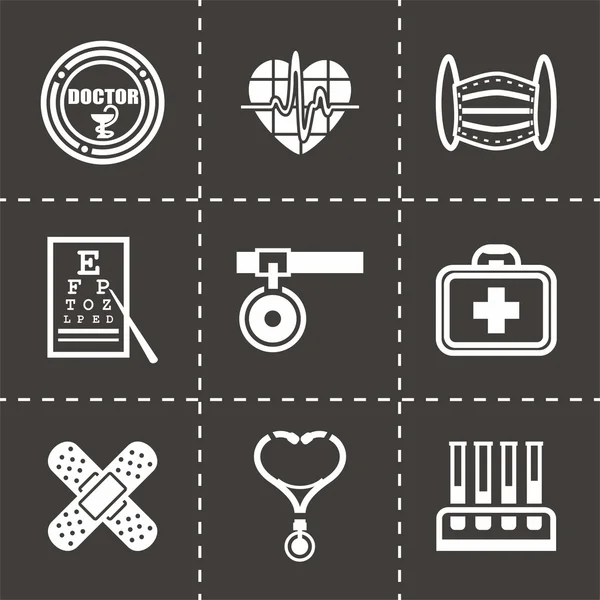 Wektor zestaw ikon medyczne — Wektor stockowy