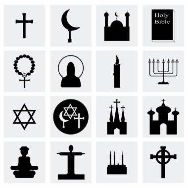 Vektör din Icon set