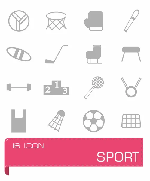 Vektorový sada ikon sportu — Stockový vektor