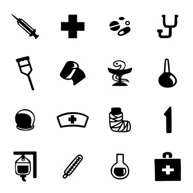 vektör tıp Icon set