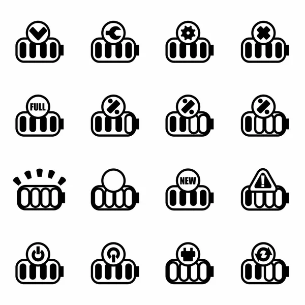 Vektör pil Icon set — Stok Vektör