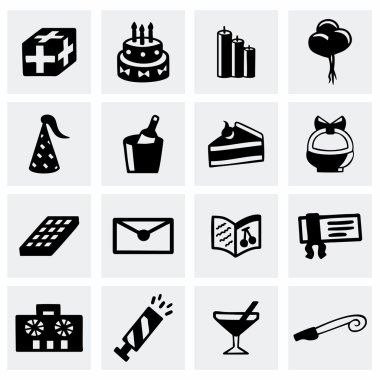 vektör doğum Icon set